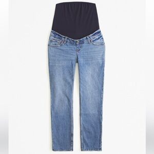 Maternity Ankle Straight Jeans
